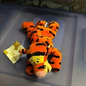 Disney Tigger Plush Toy - Orange and Black